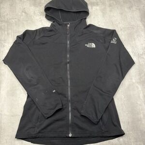 The North Face Flight Series TKA Stretch Hoodie Womens L Black Full Zip